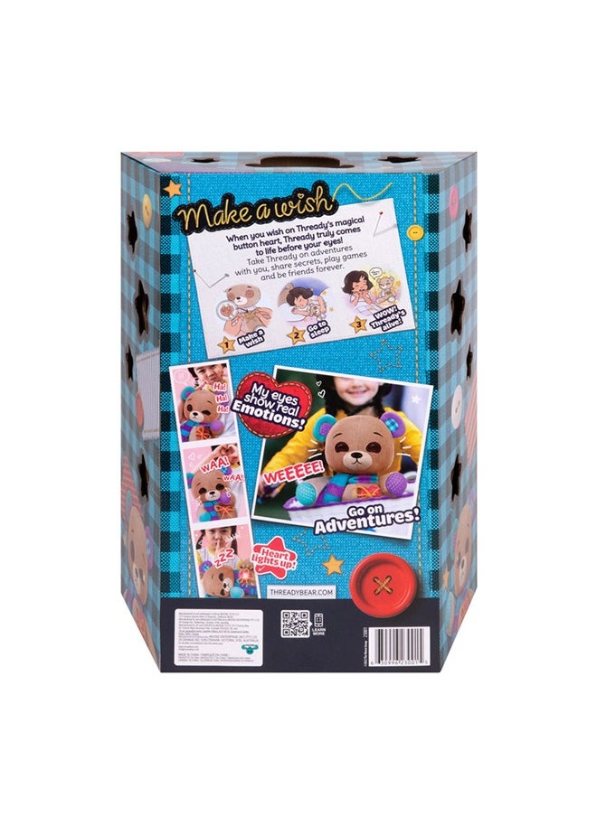 Soft Teddy Bear, Single Pack, Interactive Electronic Pet, Ages 5+