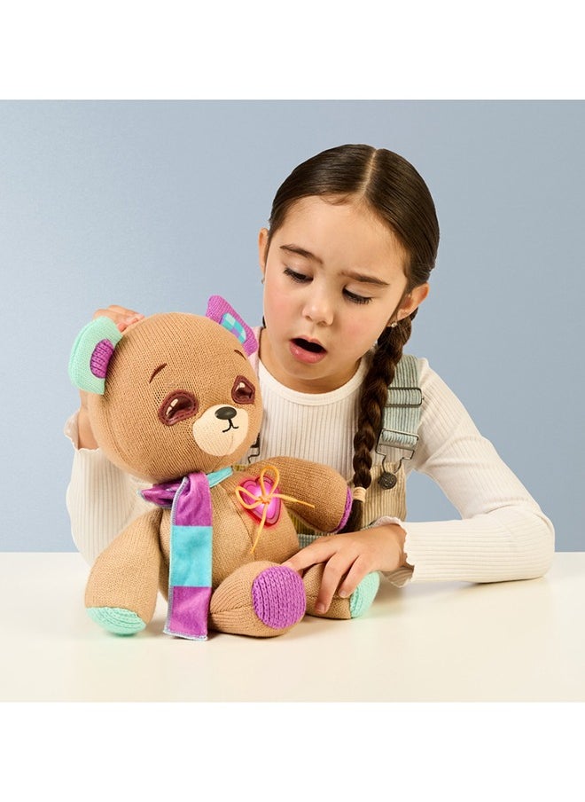Soft Teddy Bear, Single Pack, Interactive Electronic Pet, Ages 5+