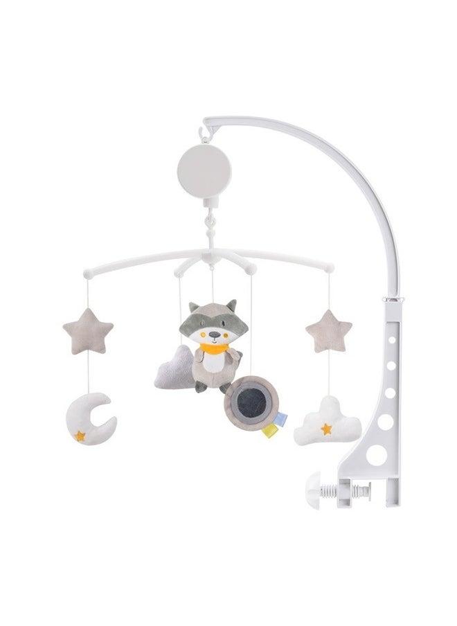 Bed Bell Rattle，Nursery Mobile Crib Wind Chime Mobile Adorable Rotate Music Ring Crib Ornament for Baby Room