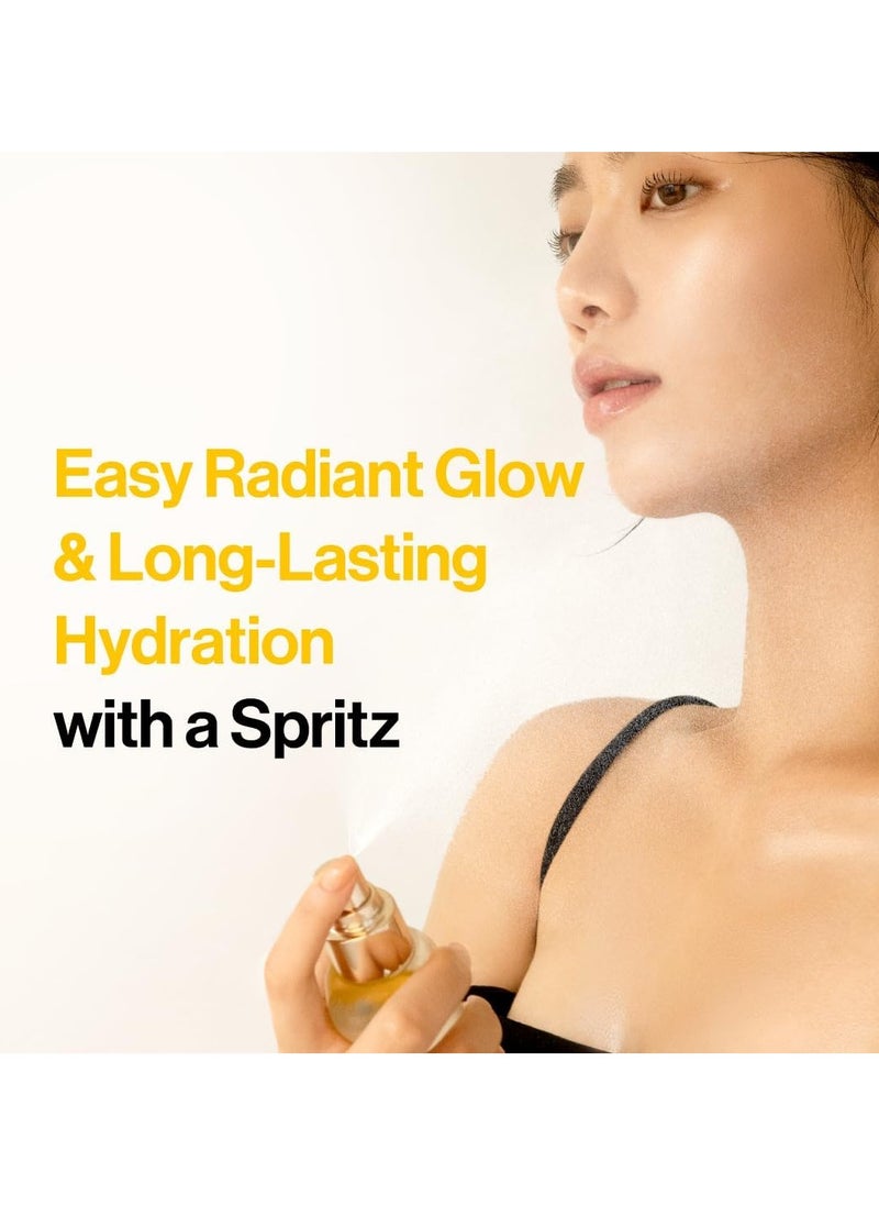 Italian White Truffle First Spray Serum (Vegan), glowy hydrating serum face mist, dalbamist, 100ML