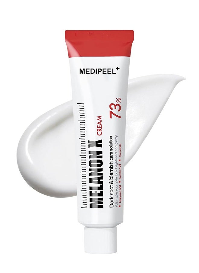 Melanon X Cream, Dark Spot & Blemish Care Cream, Skin Evenness Support, Spot Appearance Improvement Cream, Anti Aging and Skin Lightening, 30ml