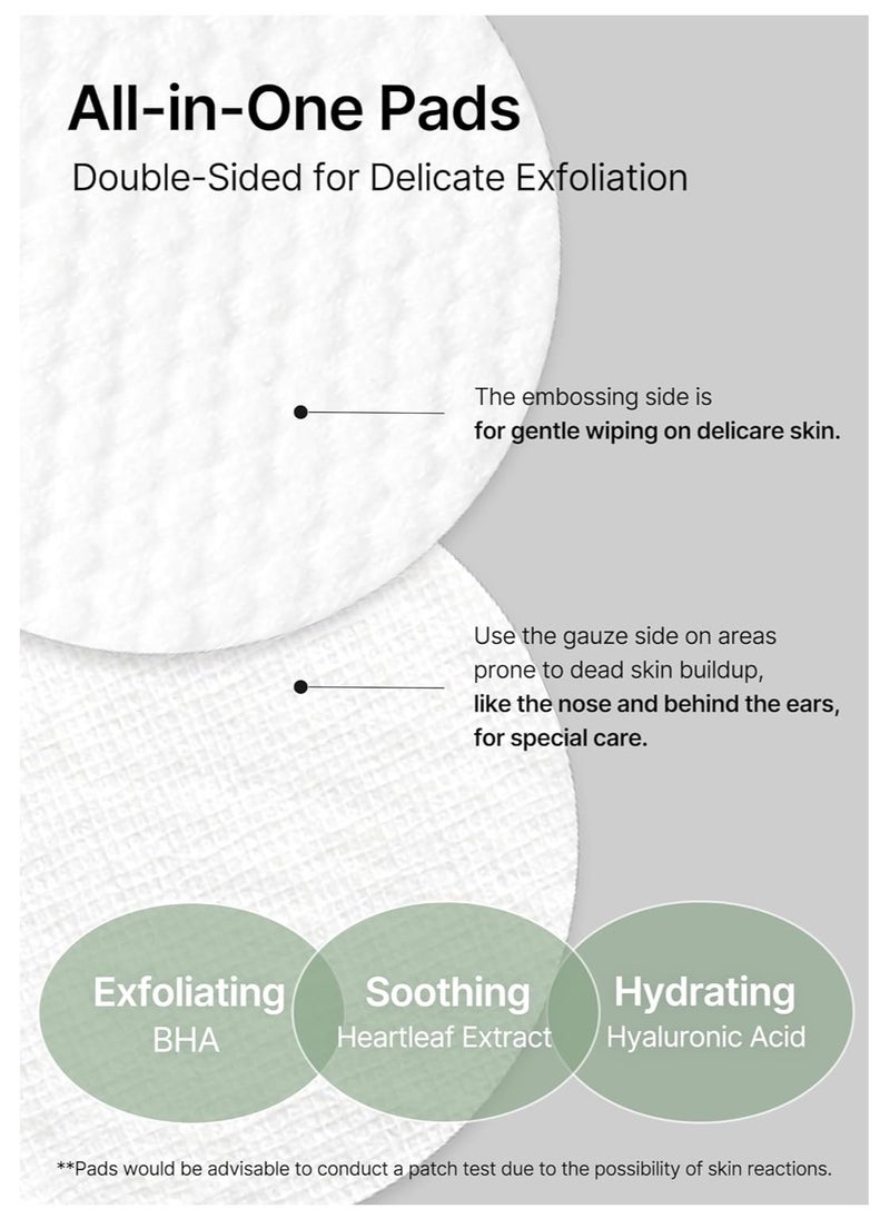 Celimax Ji.Woo.Gae Heartleaf BHA Peeling Pad 60 Pad, 125ml