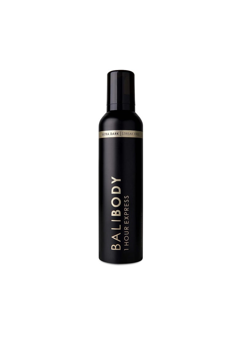Bali Body 1 Hour Express Self Tan  Ultra Dark Quick Drying Tanning Foam StreakFree Customizable Tanner  Suitable for All Skin Types Vegan Cruelty Free and Australian Made 225 ml761 fl oz