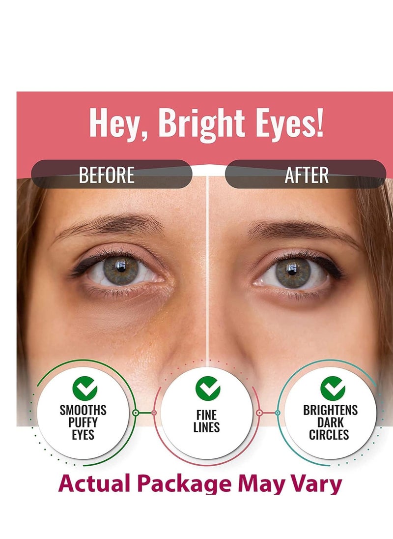 Look At Me Under Eye Patches (10 Pairs). Korean Skin Care Green Tea Hydrogel Eye Patch/Eye Pads. Dark Circle Remover and Collagen Eye Mask for Puffy Eyes. Gel Under Eye Brightener/Eye Depuffer