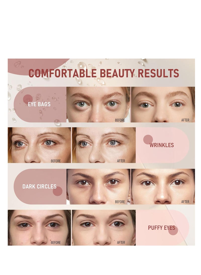 Eye Mask - 30 Pairs Caffeine Under Eye Patches Skin Care Products, Eye Masks Skincare for Dark Circles and Puffiness, Reduce Wrinkles, Eye Bags and Fine Lines, for Women and Man