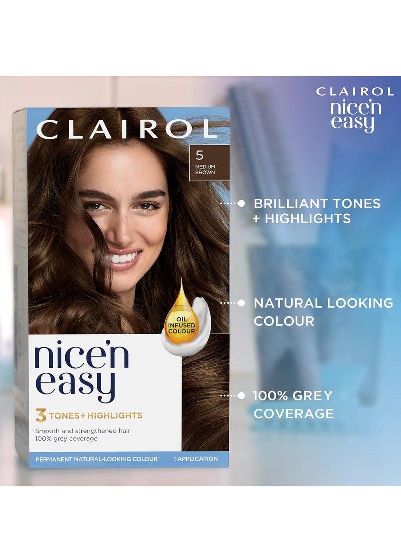 Nicen Easy Creme Natural Looking Oil Infused Permanent Hair Dye 7CB Cool Beige Blonde New Name Same Shade