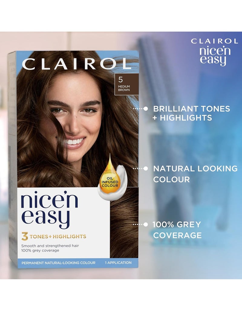 Nicen Easy Creme Natural Looking Oil Infused Permanent Hair Dye 10B Extra Light Beige Blonde
