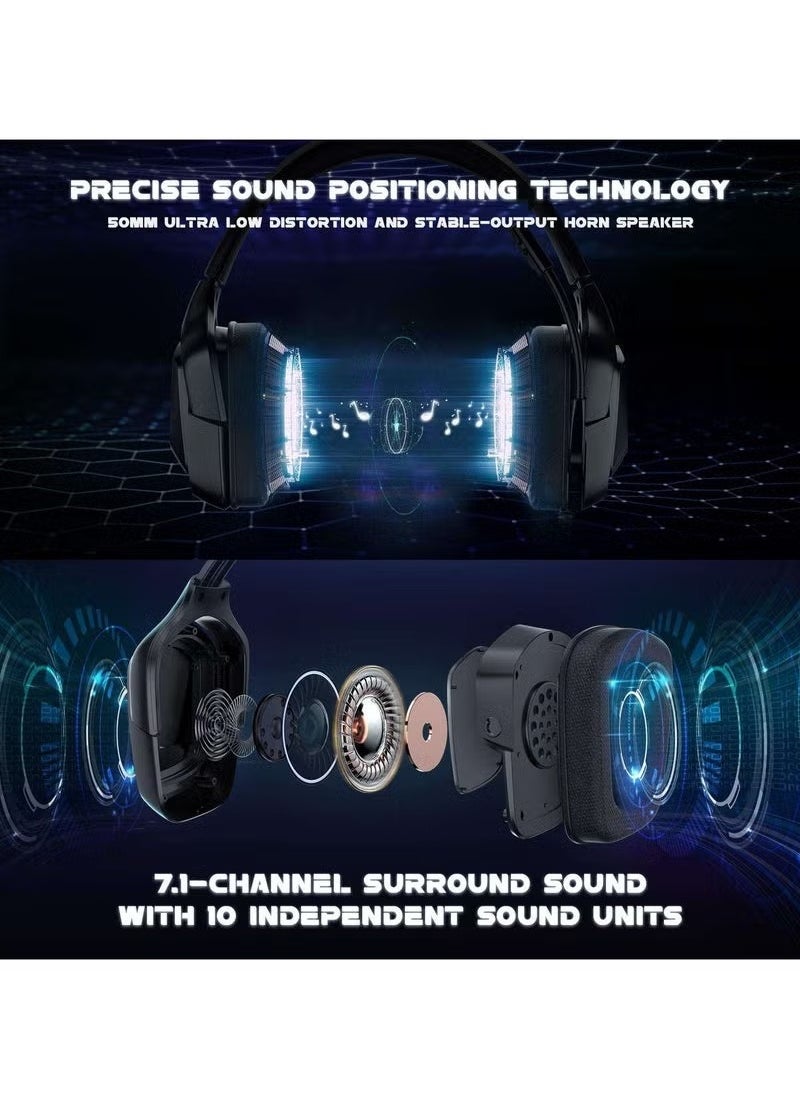K20 3.5mm Stereo Gaming Headphones for PS4 – High-Quality Gaming Earphone with Clear Sound, Comfortable Fit, Noise Isolation, Adjustable Mic, Compatible with PS4, Xbox, PC, and Mobile