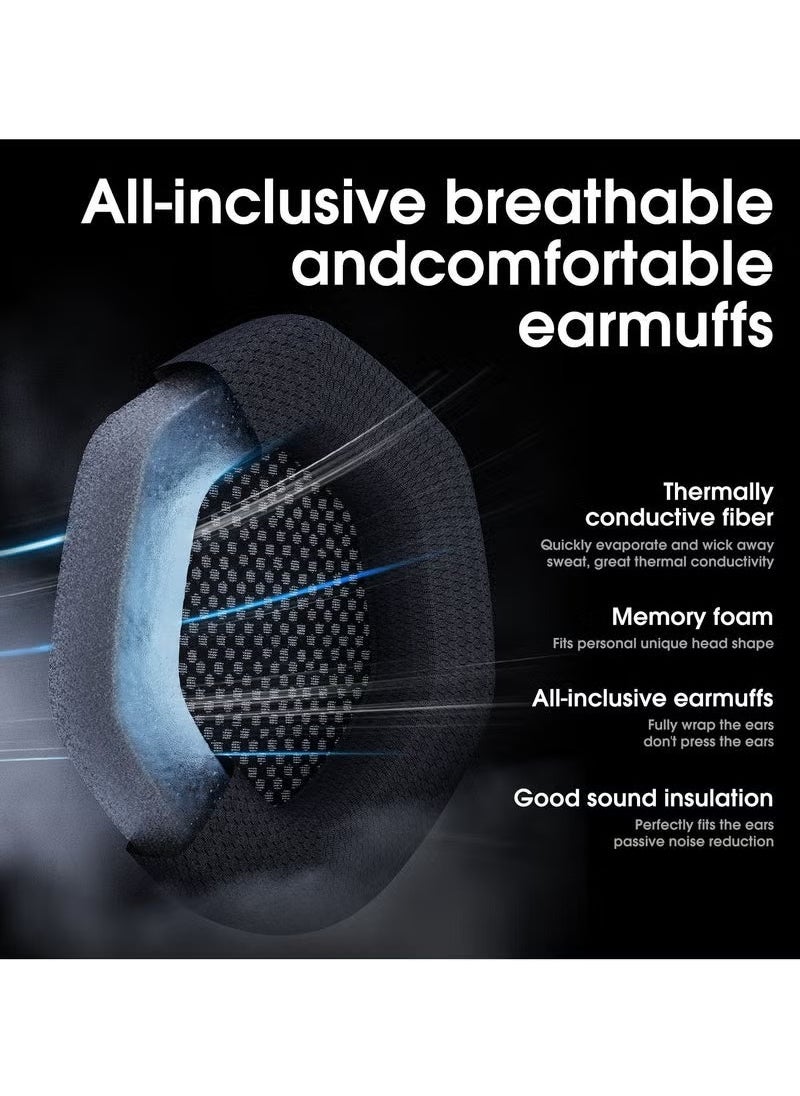 ONIKUMA X27 Wired Computer Gaming Headset - High-Quality Gaming Headphones with Noise Cancelling Microphone, Comfortable Design, Adjustable Volume Control, Clear Sound, Compatible with PC, PS4, Xbox, Laptop, and Mobile