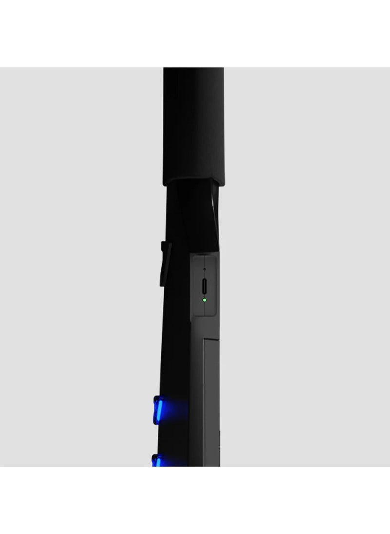 Merlin Metashot Augmented Reality Smart Cricket Bat with Game Compatible with TVs, PC/Mac, iOS/Android, Tabs/iPad