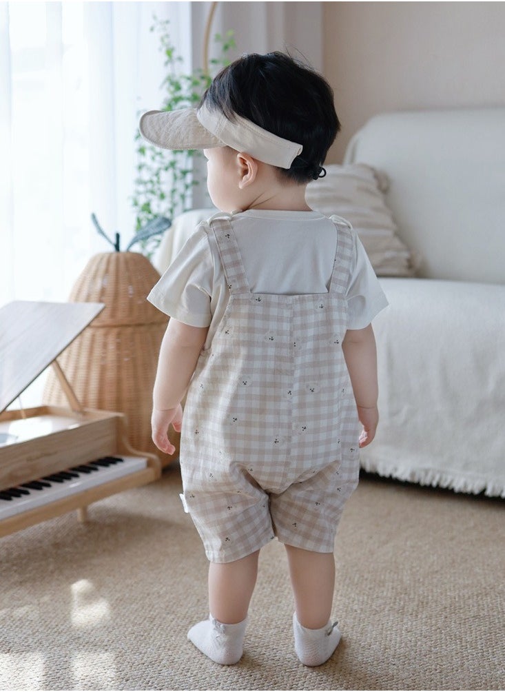 Two Piece Set For Infants And Young Children To Go Out And  Play