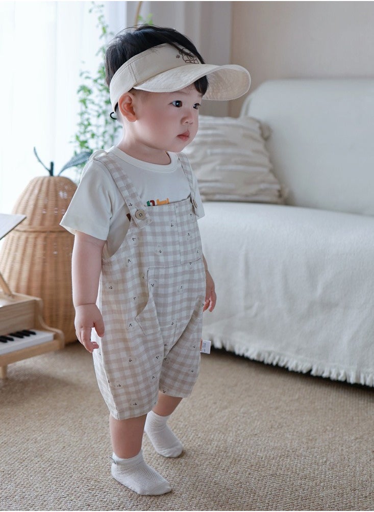 Two Piece Set For Infants And Young Children To Go Out And  Play