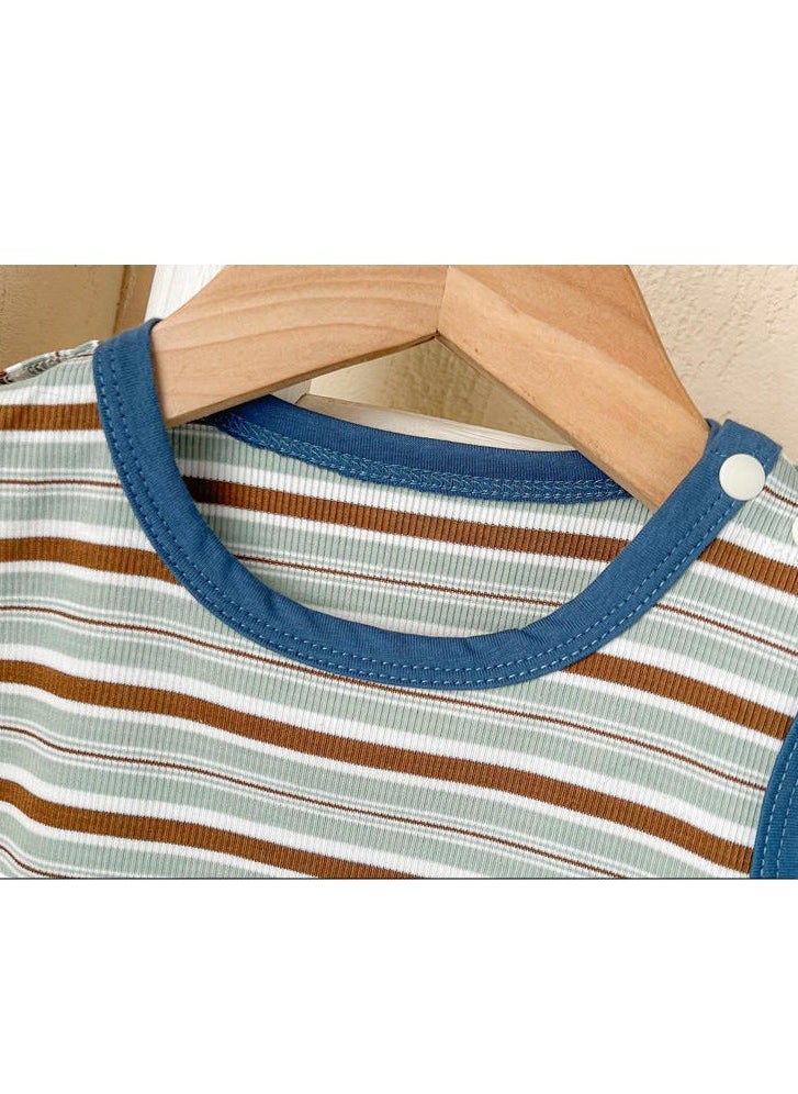 Two Piece Set For Infants And Young Children To Go Out And  Play