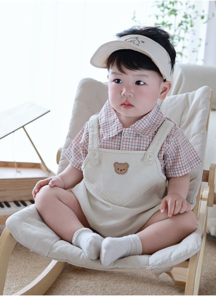 Two Piece Set For Infants And Young Children To Go Out And  Play