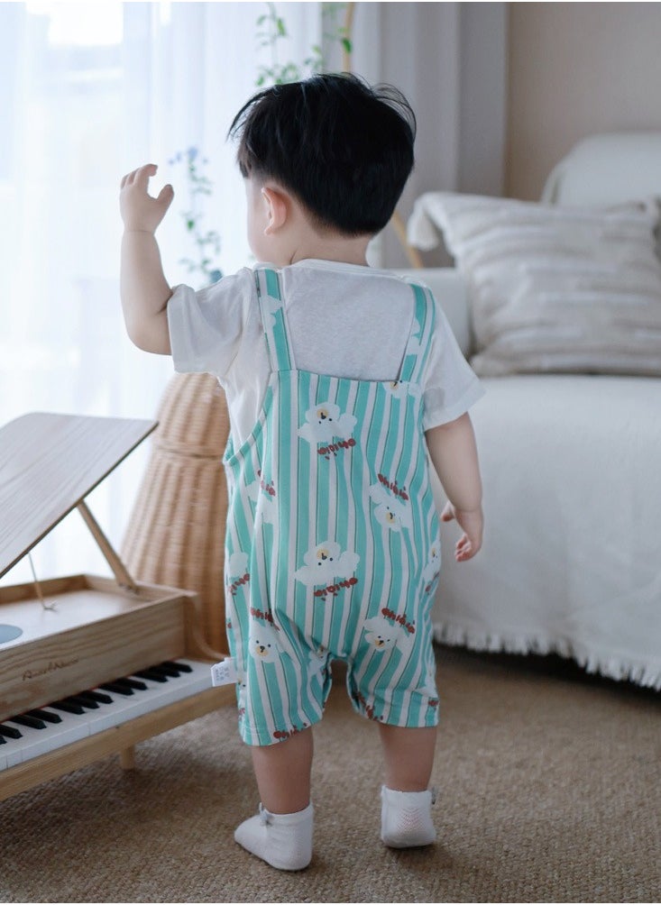 Two Piece Set For Infants And Young Children To Go Out And  Play