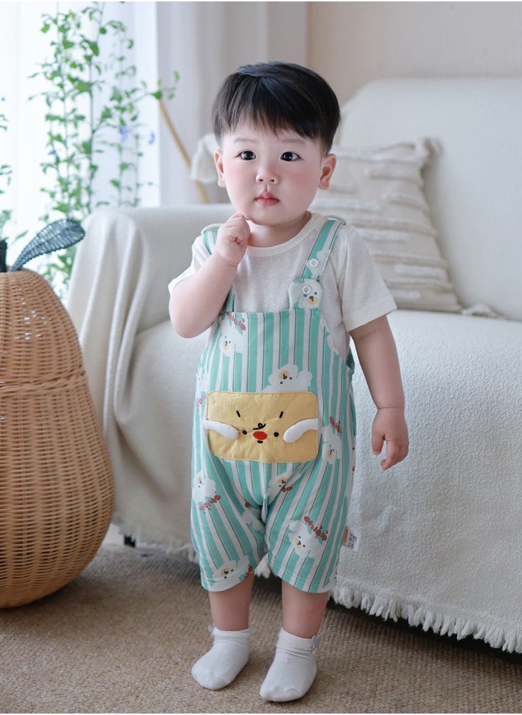 Two Piece Set For Infants And Young Children To Go Out And  Play