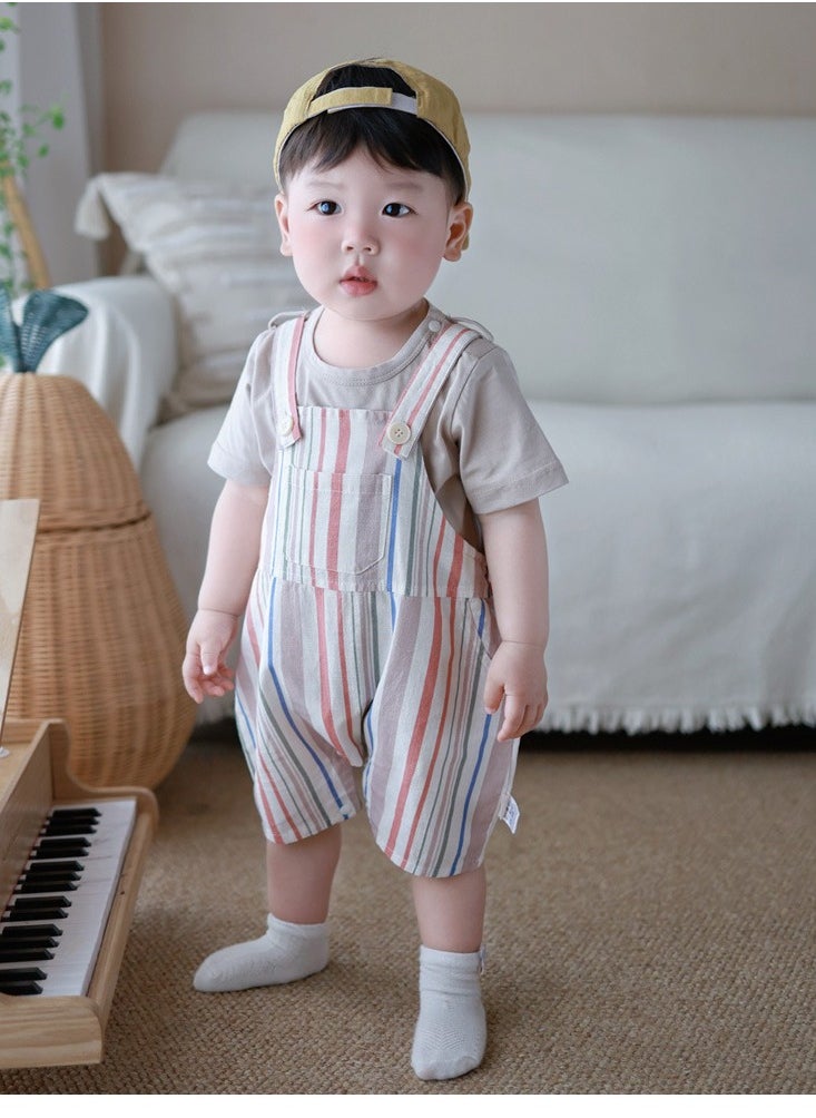 Two Piece Set For Infants And Young Children To Go Out And  Play