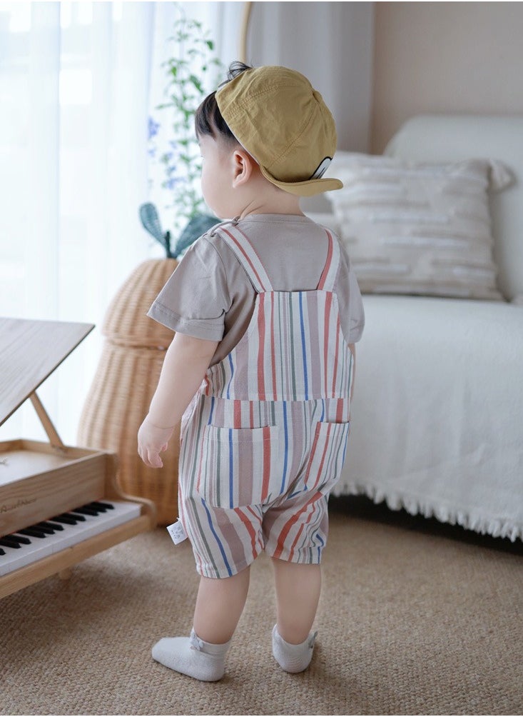 Two Piece Set For Infants And Young Children To Go Out And  Play