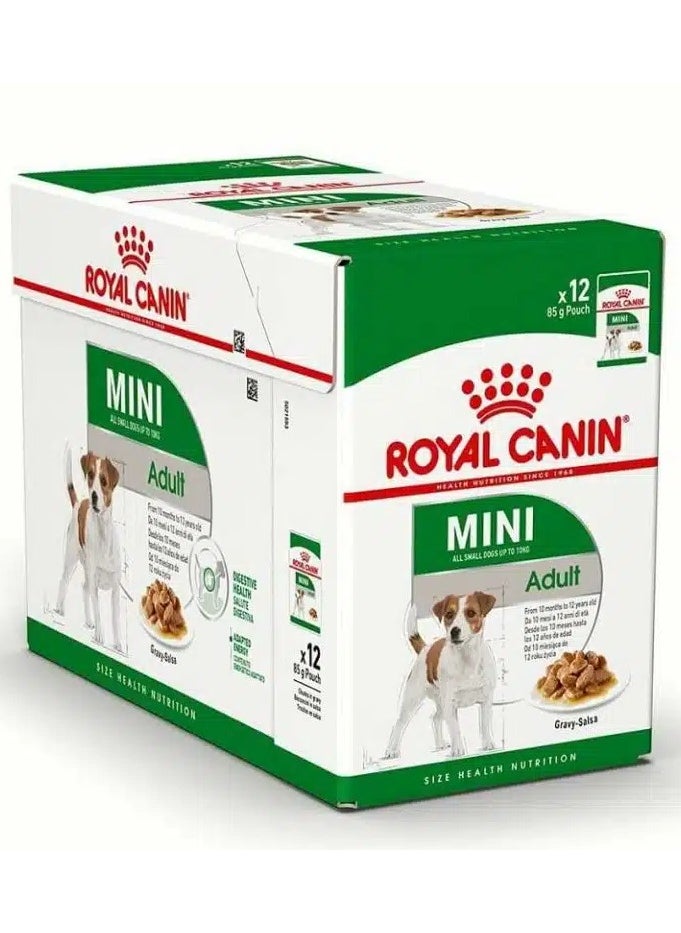 Royal Canin Mini Adult Wet Food pouch (85g*12)