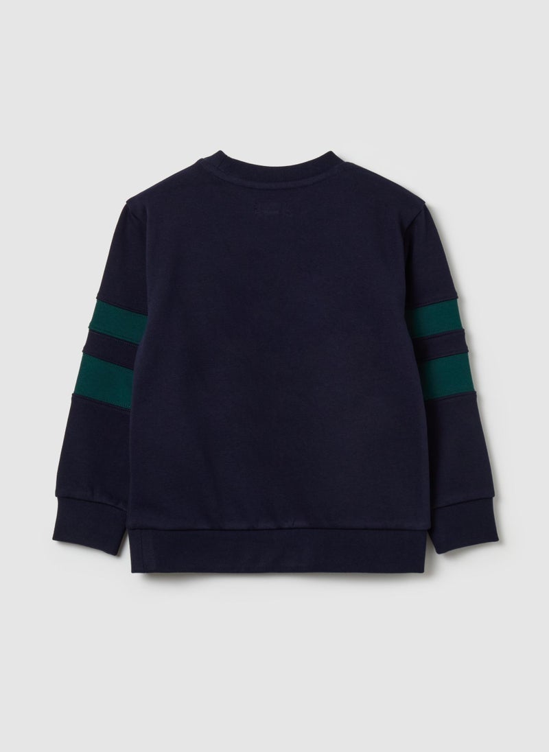 Sweatshirt with ''Varsity Teamâ€ embroidery
