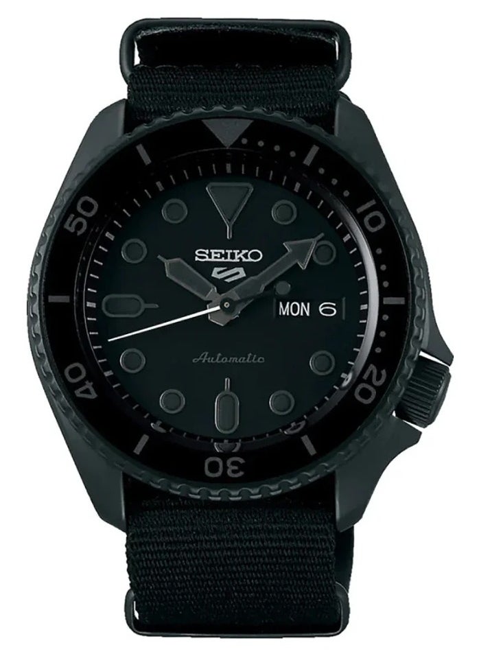 SEIKO Men's New5 Sports Sport Black Tone Automatic Watch - SRPD79K1