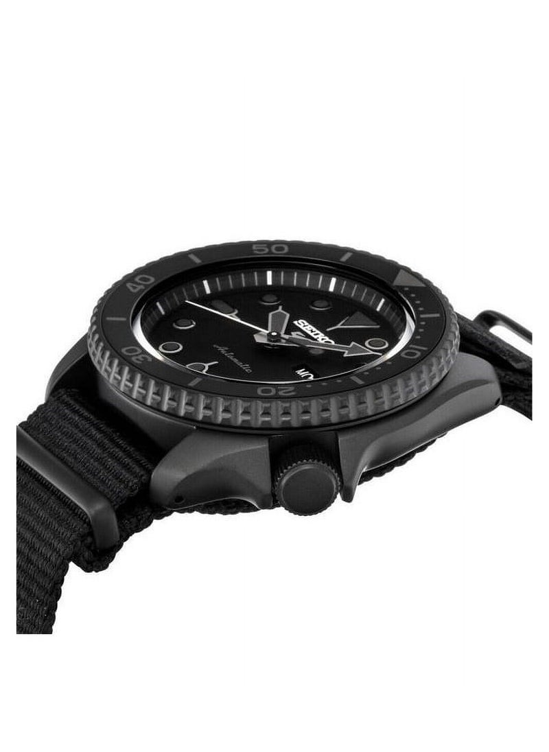 SEIKO Men's New5 Sports Sport Black Tone Automatic Watch - SRPD79K1