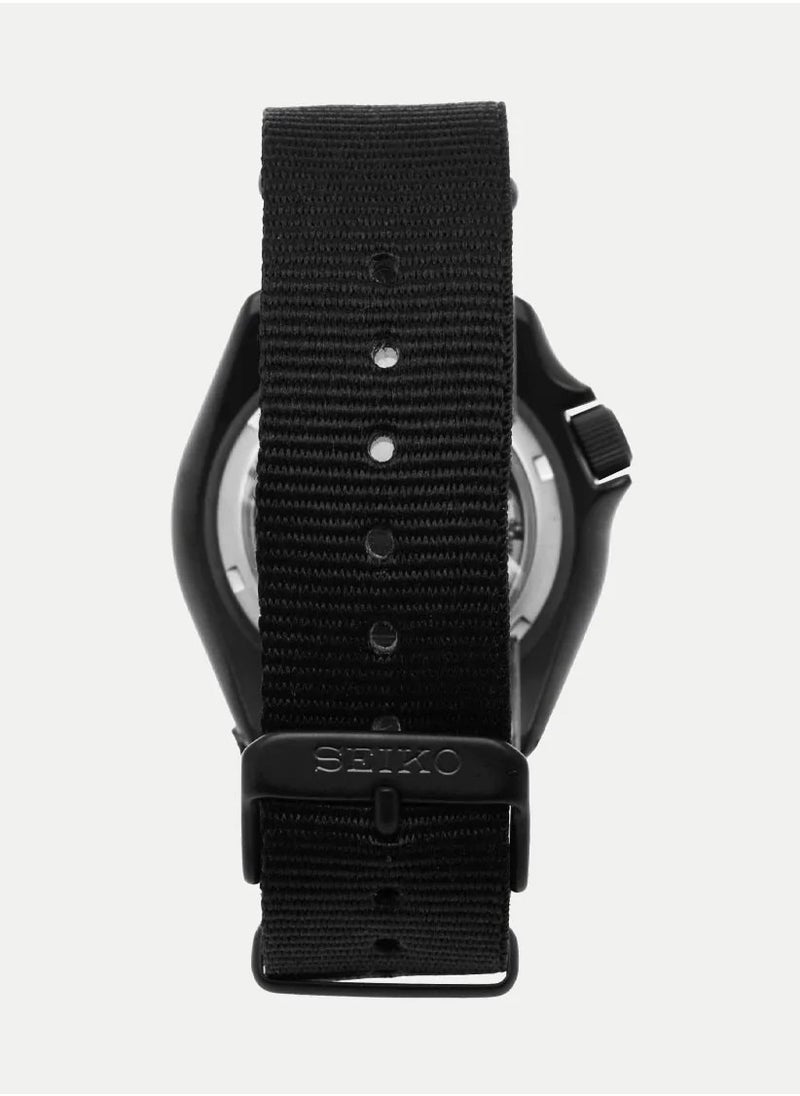 SEIKO Men's New5 Sports Sport Black Tone Automatic Watch - SRPD79K1