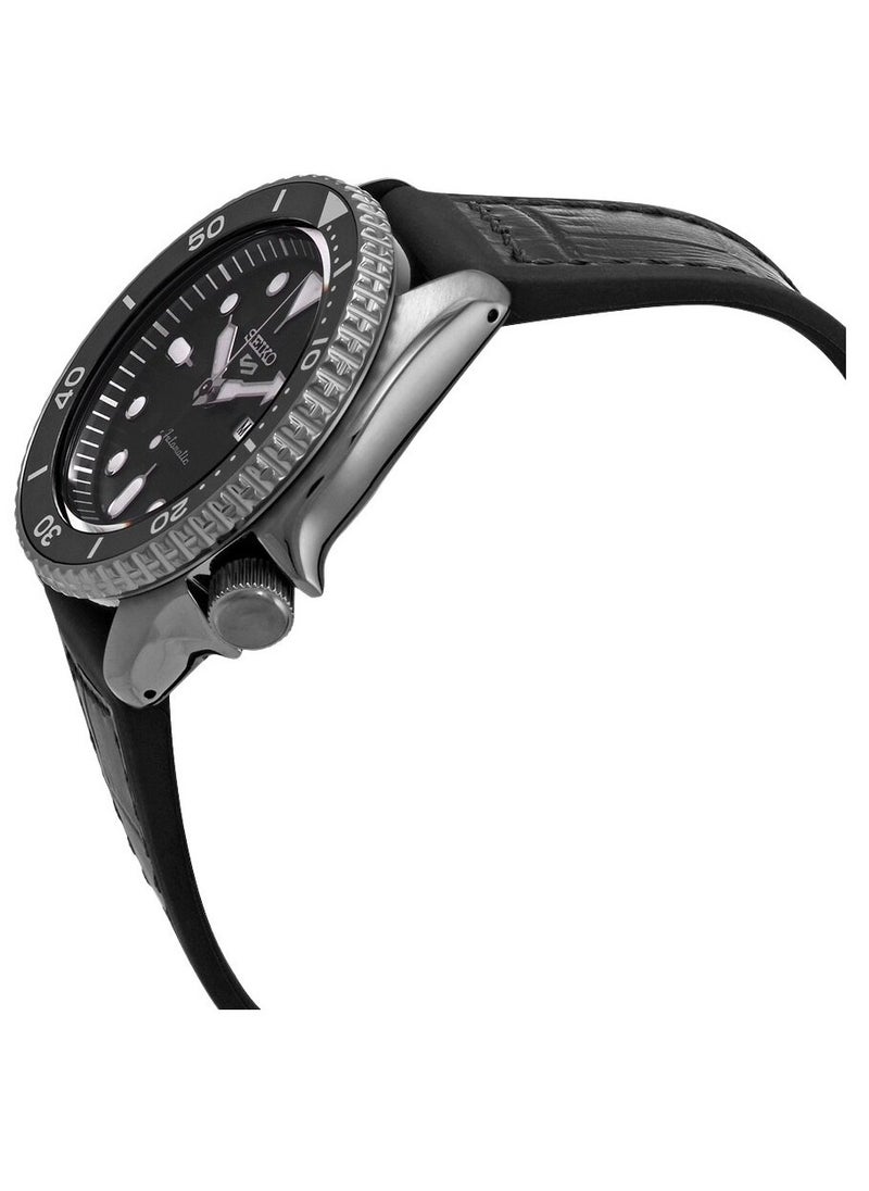 Seiko New 5 Sports Black Dial Men's Watch - SRPD65K3