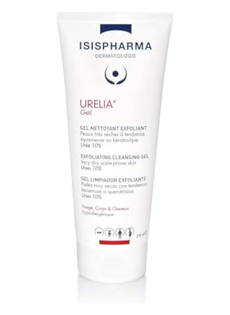 ISIS Pharma Urelia Gel 200ml — Soothing Hydrating Gel for Dry & Rough Skin