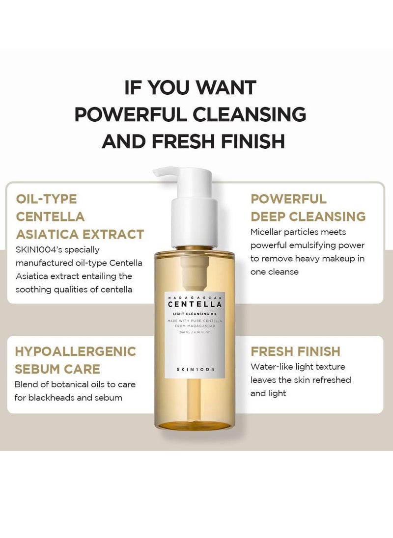 Skin1004 Centella Light Cleansing Oil |200 ml
