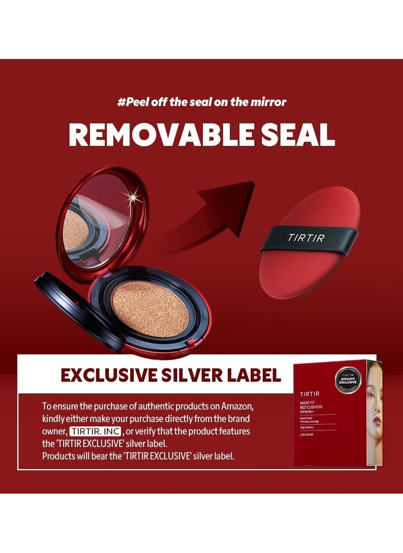 TIRTIR [MINI] MASK FIT RED MINI CUSHION 27C COOL Beige (4.5 g)