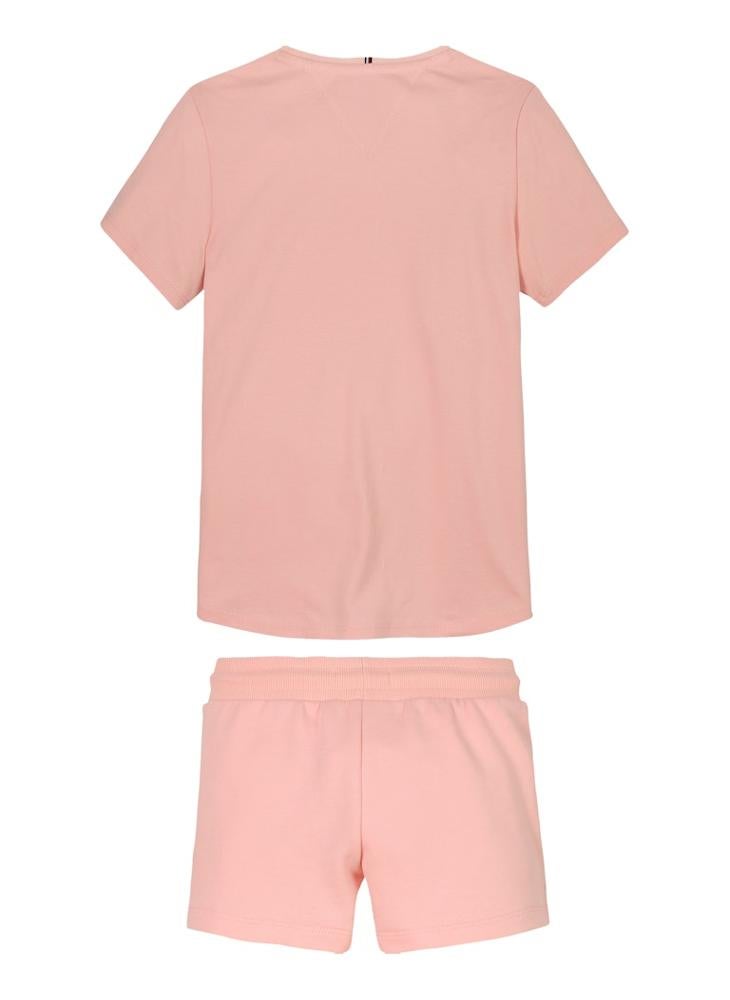 Kids Stripe Crew Neck T-Shirt & Short Sets