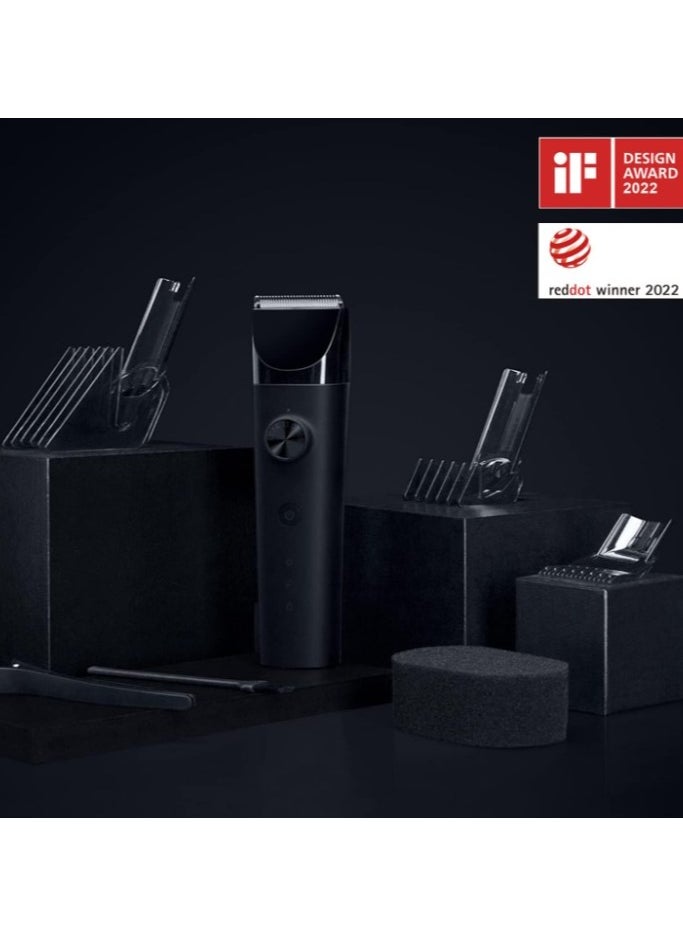 Xiaomi Hair Clipper, Professional Hair Clippers for Men with 14 Length Comb Settings and 5 Styling Precision Length Settings, Titanium-Plated Ceramic  Head, Cordless Hair Clippers for Men/Kids