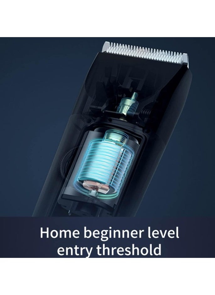 Xiaomi Hair Clipper, Professional Hair Clippers for Men with 14 Length Comb Settings and 5 Styling Precision Length Settings, Titanium-Plated Ceramic  Head, Cordless Hair Clippers for Men/Kids