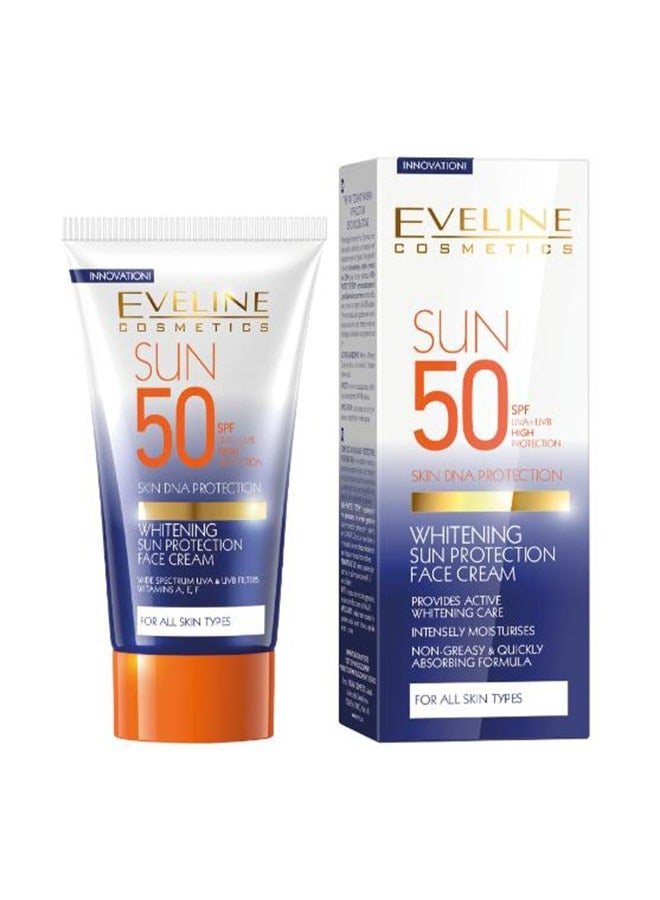 Sun Protection Face Cream Spf 50 All Skin Types 50ml