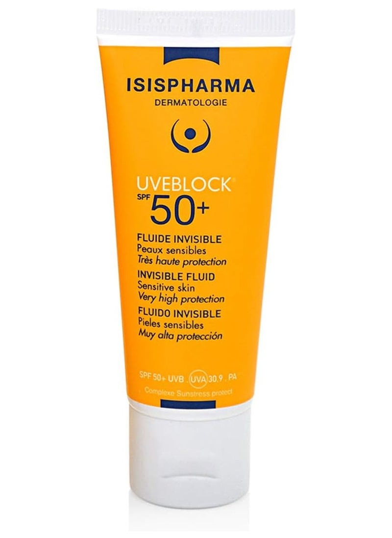 ISIS Pharma Uveblock Fluid Invisible 40ml + Neotone Gel — High Protection Sunscreen & Skin Brightening Gel