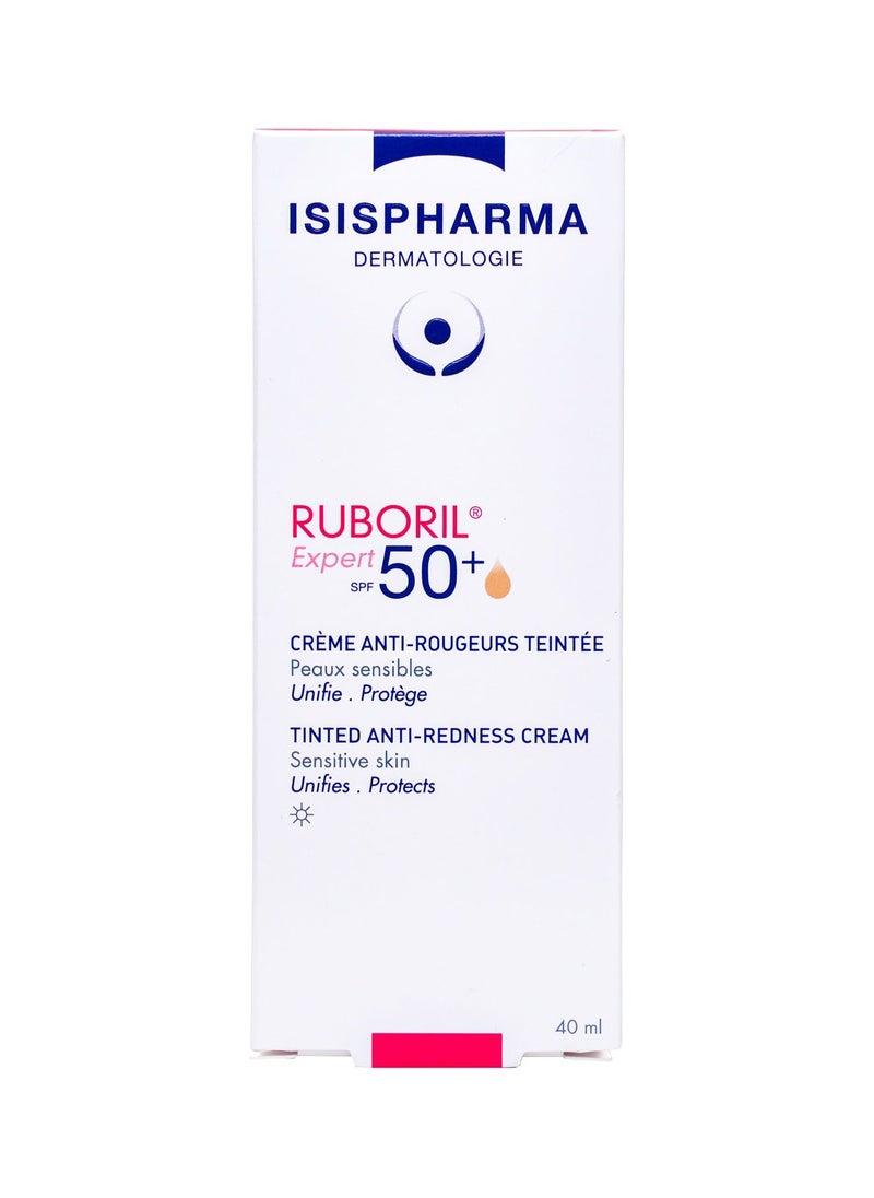 ISIS Pharma Ruboril Expert SPF50+ 40ml — High Protection Sunscreen for Sensitive Skin