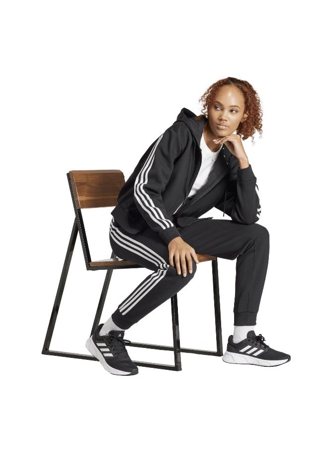 Adidas W Fi 3S Reg Pt Black Training Pants For Women Xs