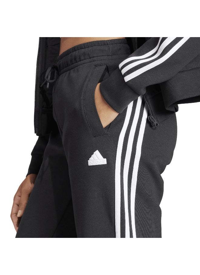 Adidas W Fi 3S Reg Pt Black Training Pants For Women Xs