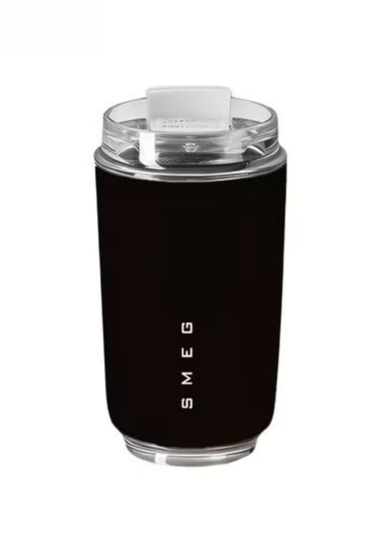 320ML Coffee Mug,Insulated Beverage Cup With Leakproof Lid, Travel Portable Car Drinking Cup，Stainless Steel Vacuum Leak proof ,Black