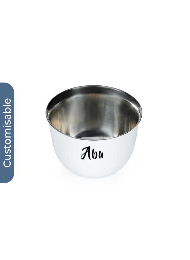 Personalised Gahwa - Hans Larsen Gift Set of 2 Premium Arabic Coffee Cups - White