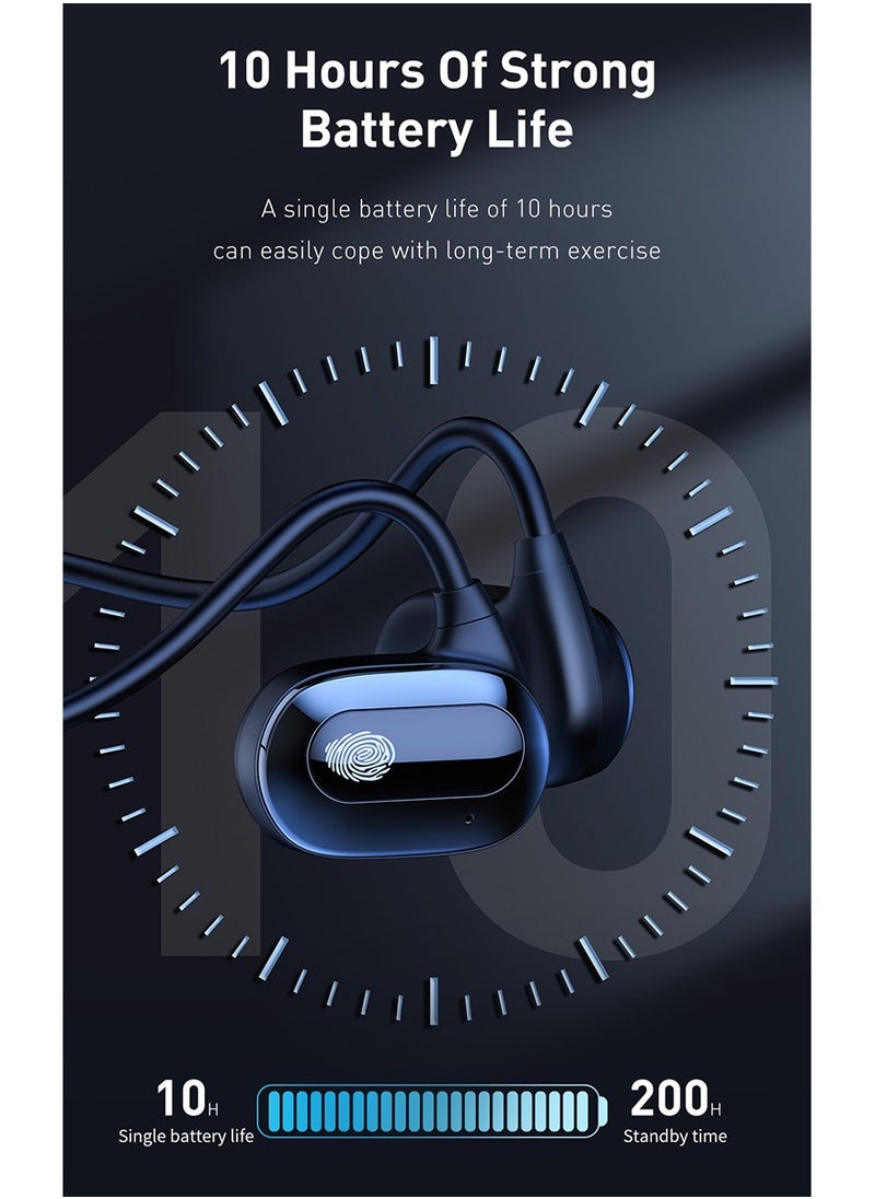Wireless Bluetooth Neckband Headphones, 10H Playtime, Bluetooth 5.2, Hi-Fi Sound, Heavy Bass, IPX5 Sweatproof, Lightweight  for Sports/Workouts/Running