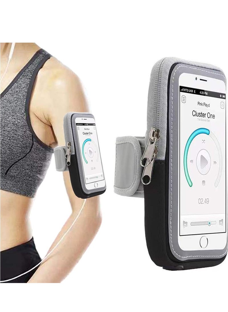 Running Armband Phone Holder For Running Full Touchscreen Phone Arm Bands For Running Sports Phone Holder IPhone 13 Pro Max 12 11 Xs Xr 8 7 Galaxy S20 S10 S9 S8