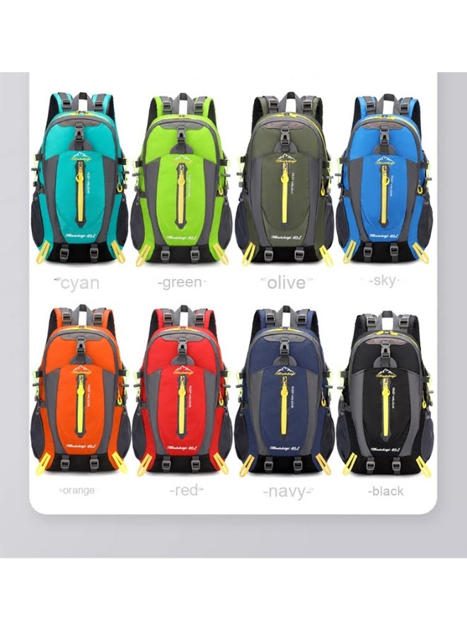 Outdoor Professional 40L Waterproof Sports Backpack - Large Capacity Hiking Rucksack