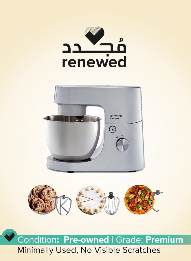Renewed - Homebake Mixer Stand 5.2 L 1400 W KHH01.000SI Silver