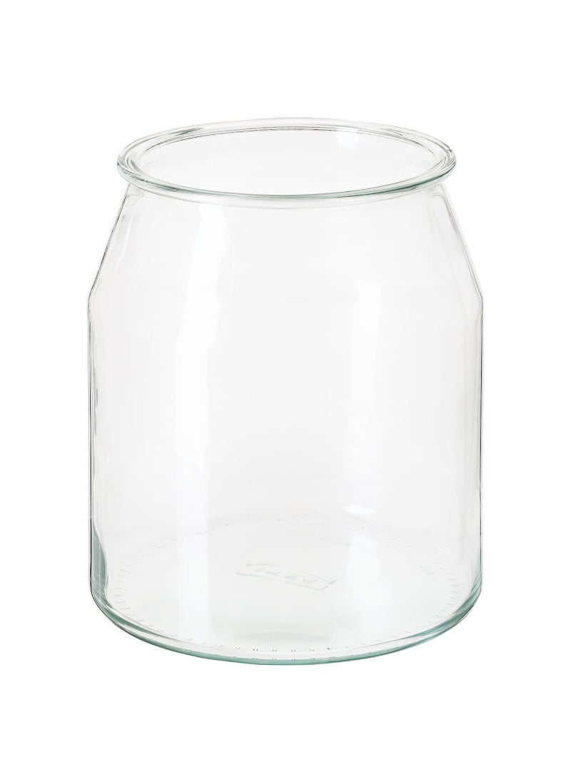 Jar round/glass 3.3 l