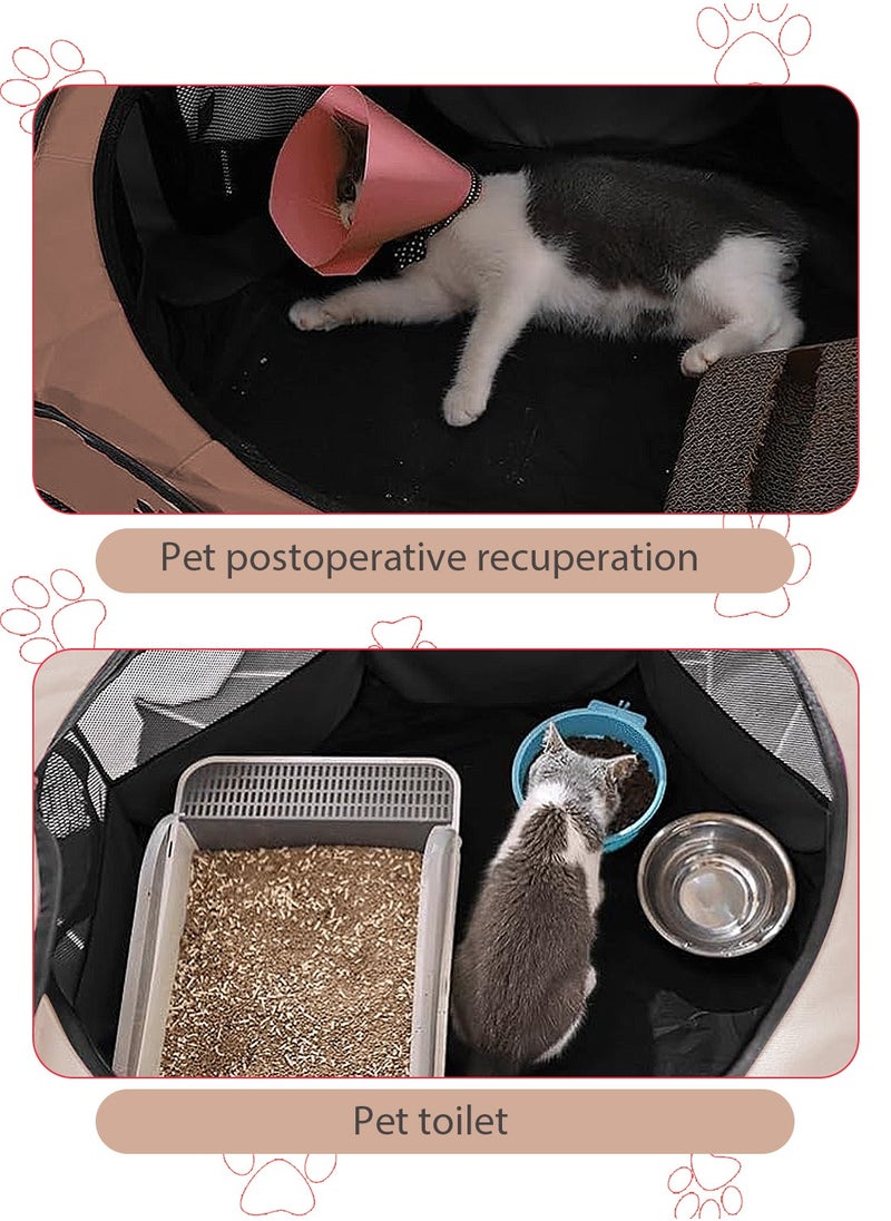 Foldable Dog Tent Pet Puppy Dog Playpen Dog Cage for Cats, Kitten, Small Dogs