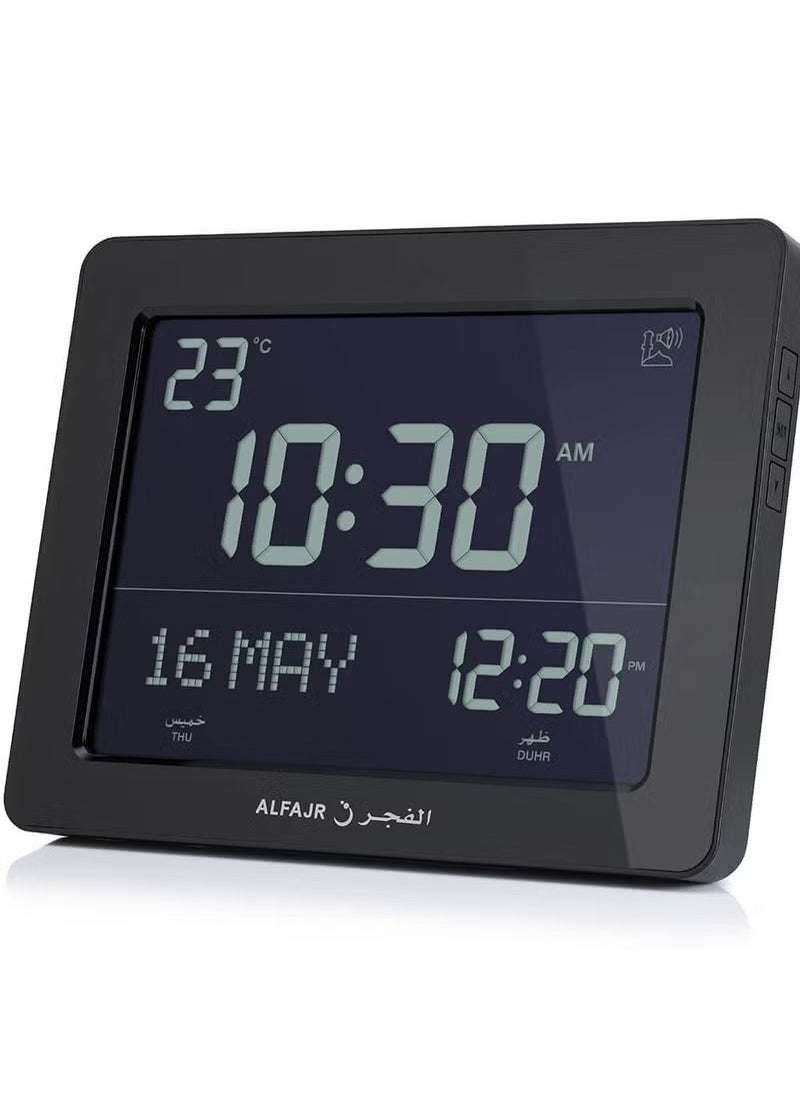 Al Fajr Clock CF-19 office and Wall Black