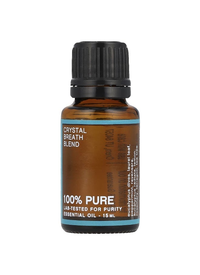 Nature's Fusions, 100% Pure Essential Oil, Breathe Easy , 15 ml