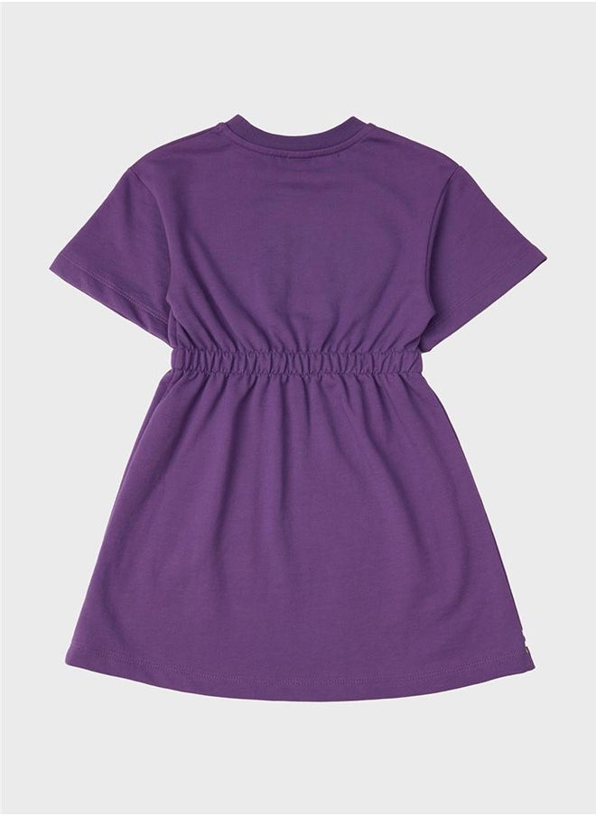 Tyess Girl Purple Dress